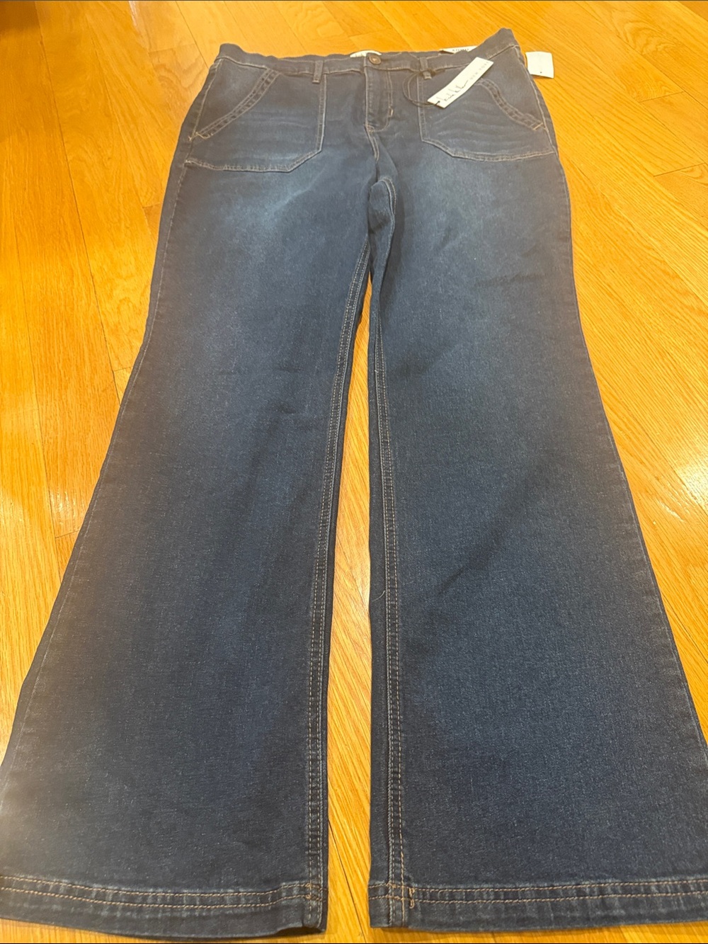 NWT Nicole miller soho high rise bootcut jeans size 14.
